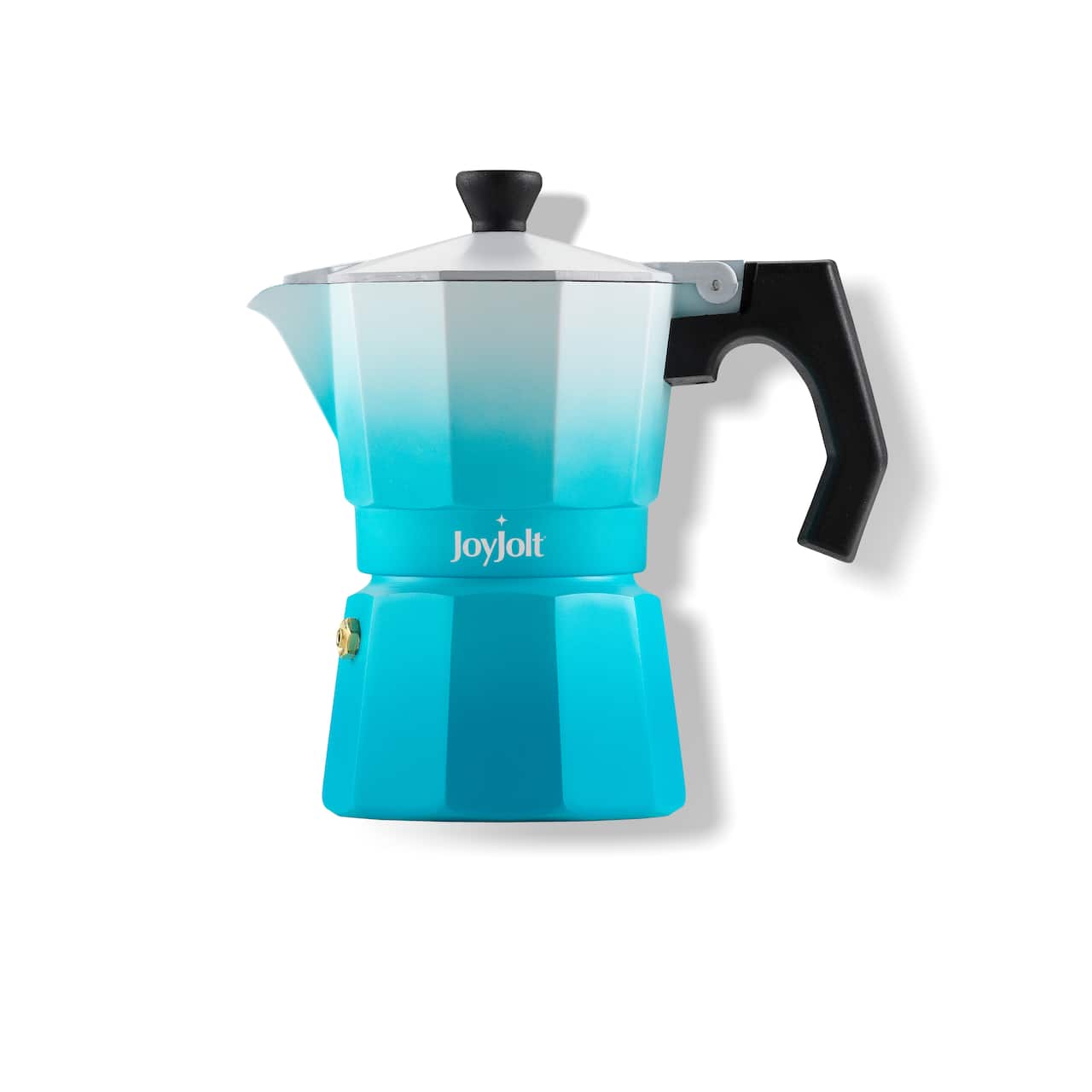 JoyJolt® Italian Moka Pot 3 Cup Stovetop Aluminum Espresso Maker